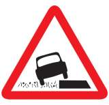 Dangerous ditch Sign