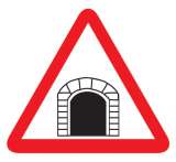 Tunnel Ahead Sign