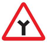 Y intersection Sign