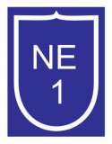Expressway Route Marker Sign