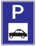 Taxi Parking Sign